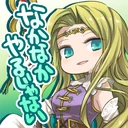 "You're not half bad" stamp.