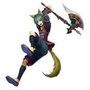 Halberd Marcelle artwork by Yuhi Kijimoto.