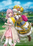 Miki and Relia artwork.