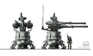 SDF turret, flak turret.