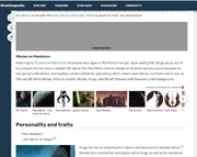 Module in page context