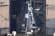 S38 nose and payload bay outside Mega Bay 2