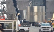 All 3 sections of B14.1 outside Mega Bay 1 prior to stacking
