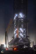 tower B during night