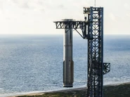 B12 lift to catch height and onto OLM. c SpaceX