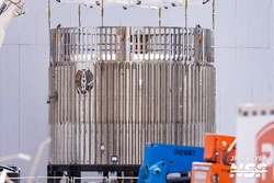 SF・ファンタジー・ホラー SpaceX Hotstage Booster upgrade kit Booster 13 Rolled Out While Booster 12's Hotstage Ring is