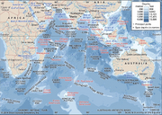 Indian Ocean map