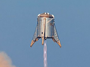 Starhopper in flight