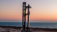 Full stack at sunrise