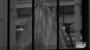 S36 Nosecone in Starfactory with robot welder in bottom right installed TPS pins