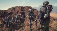 Lost Patrol on Mars Starship Troopers: Traitor of Mars