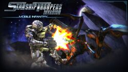 Starship troopers invasion mobile infantry splash by generalsoundwave-d5kzynz