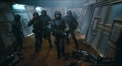 Wounded and confused Troopers