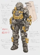 Equipments the Suit can equipped. None of the make it into the final version.