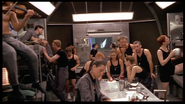 Recruits' quarters as seen in the film Starship Troopers (1997 film)