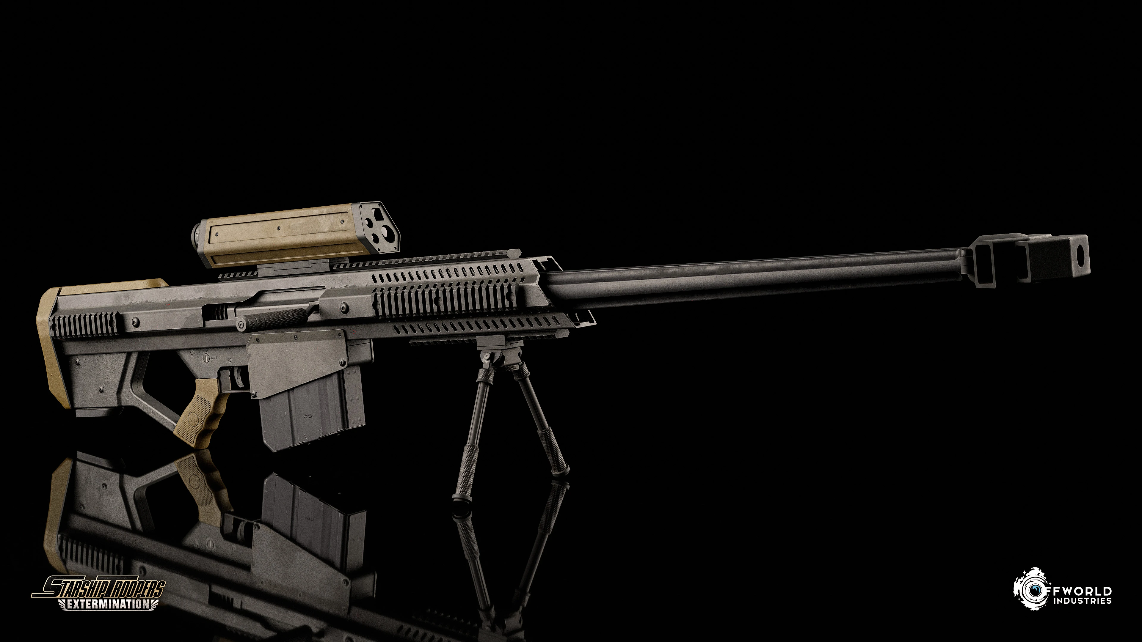 Morita XXX Sniper Rifle | Starship Troopers Wiki | Fandom