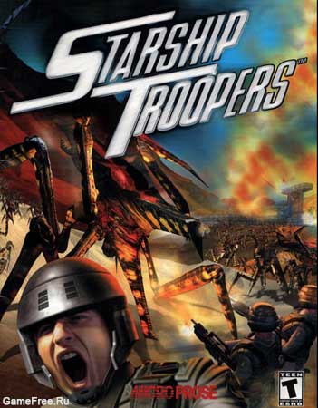 starship troopers game windows 10 disc