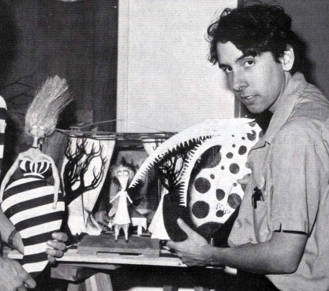 tim burton young