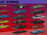 Unlockable Vehicles