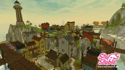 FishingVillage1PinkLogo