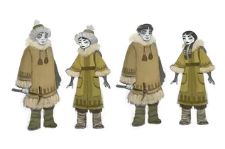 Concept art på Kallterna