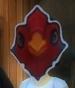 Fågel mask