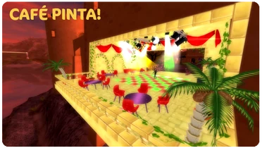 Café Pinta då diskoteket är öppet