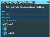 Den Gömda Dinosauriens Tävling
