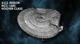 Eaglemoss USS Edison