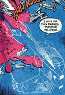 Klingon bird of prey cloaked.