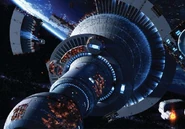 Earth Spacedock under construction.jpg (88 KB) Earth Spacedock under construction (December)