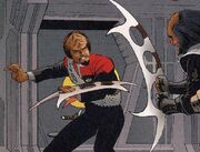 Worf batleth Malibu Comics