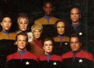 USS Voyager personnel.