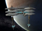 Jupiter Station orbiting