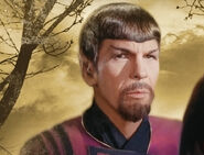 The mirror universe Spock.