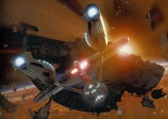 USS Enterprise and USS Mayflower primary hull.