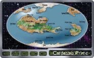 Map layout of Cardassia.