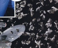 Debris from Outpost Omega-70.