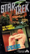 1980 TOS VHS vol. 4, "The Trouble with Tribbles" & "Let That Be Your Last Battlefield".