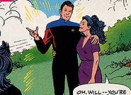 Cadet gray service jumper.