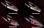 Hydra-class intel destroyers.