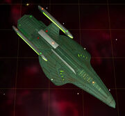 Romulan cargo ship