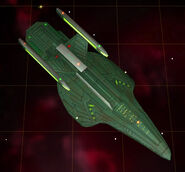 Romulan cargo ship.