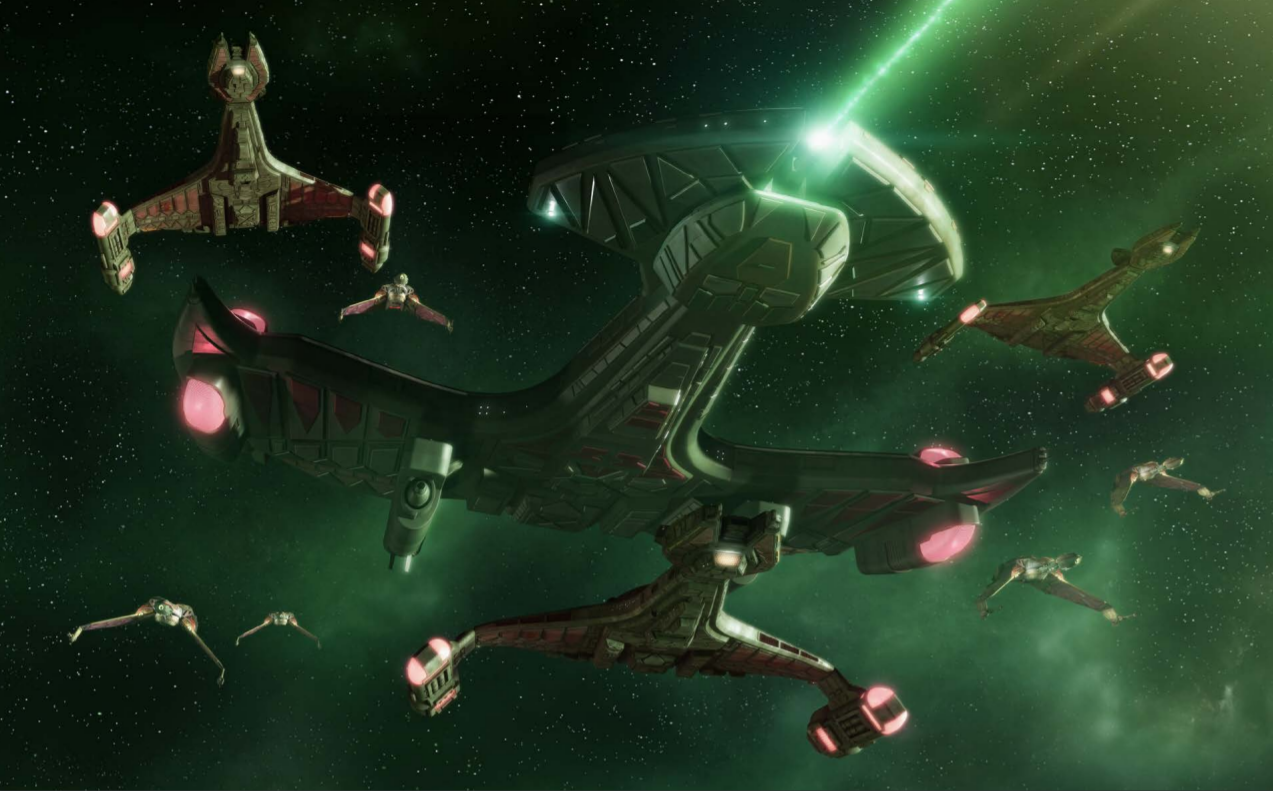 star trek klingon starships