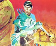 Spock saves a three-eyed bird.