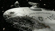 The USS Constellation (NCC-1017).
