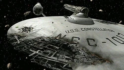 The USS Constellation (NCC-1017).