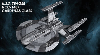 Eaglemoss USS Yeager