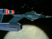 The USS Enterprise over Argo