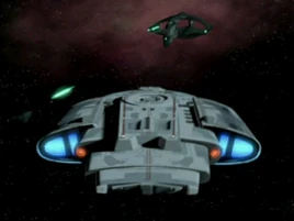 USS Avenger dorsal